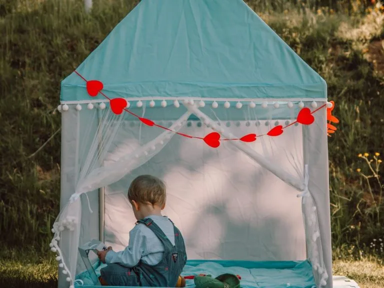 Kuschelzelt Kuschelzelt bei einer Hochzeit