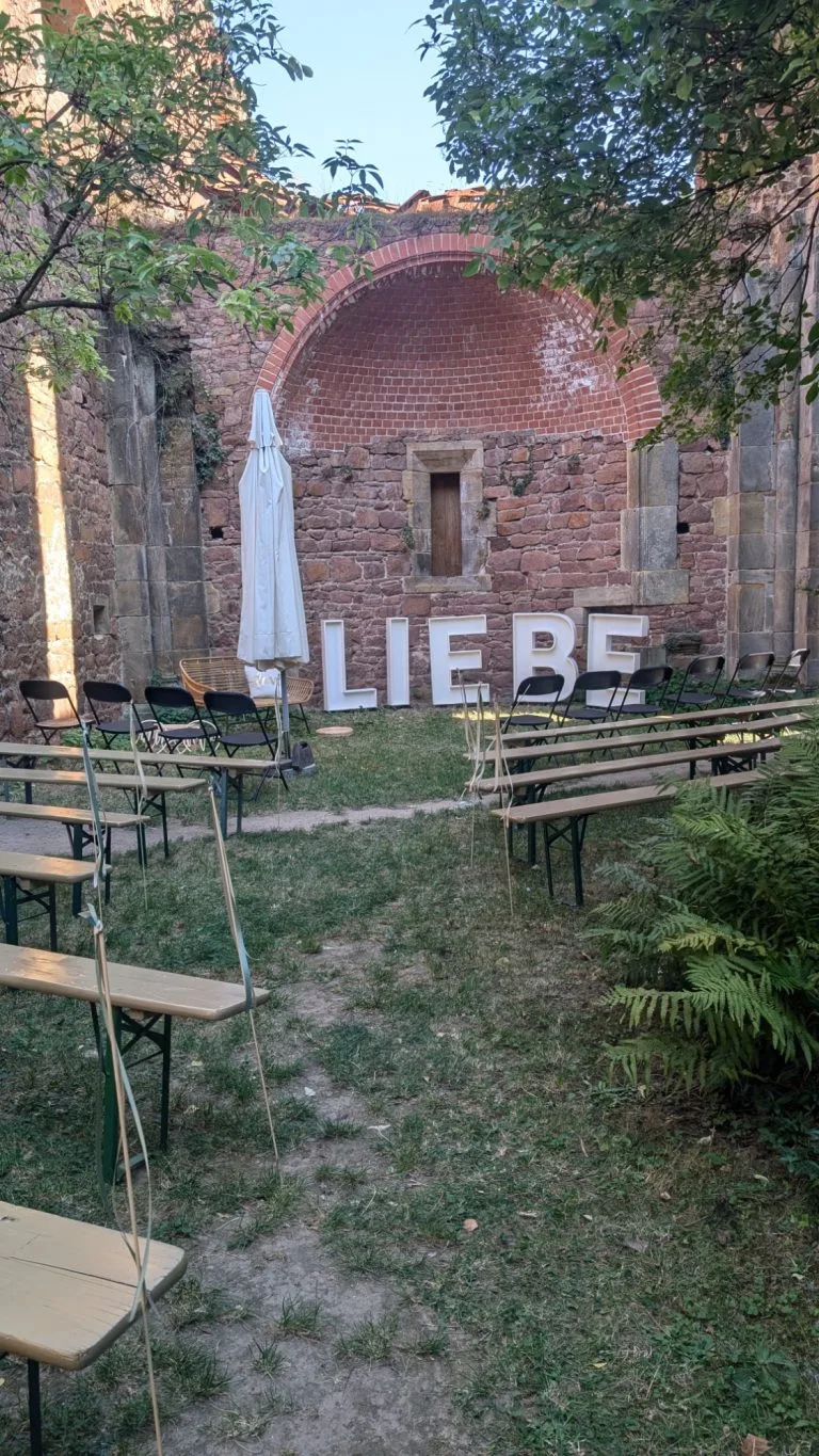 Hochzeit Klosterruine Heiligkreuz – Eindruck 2 von 20